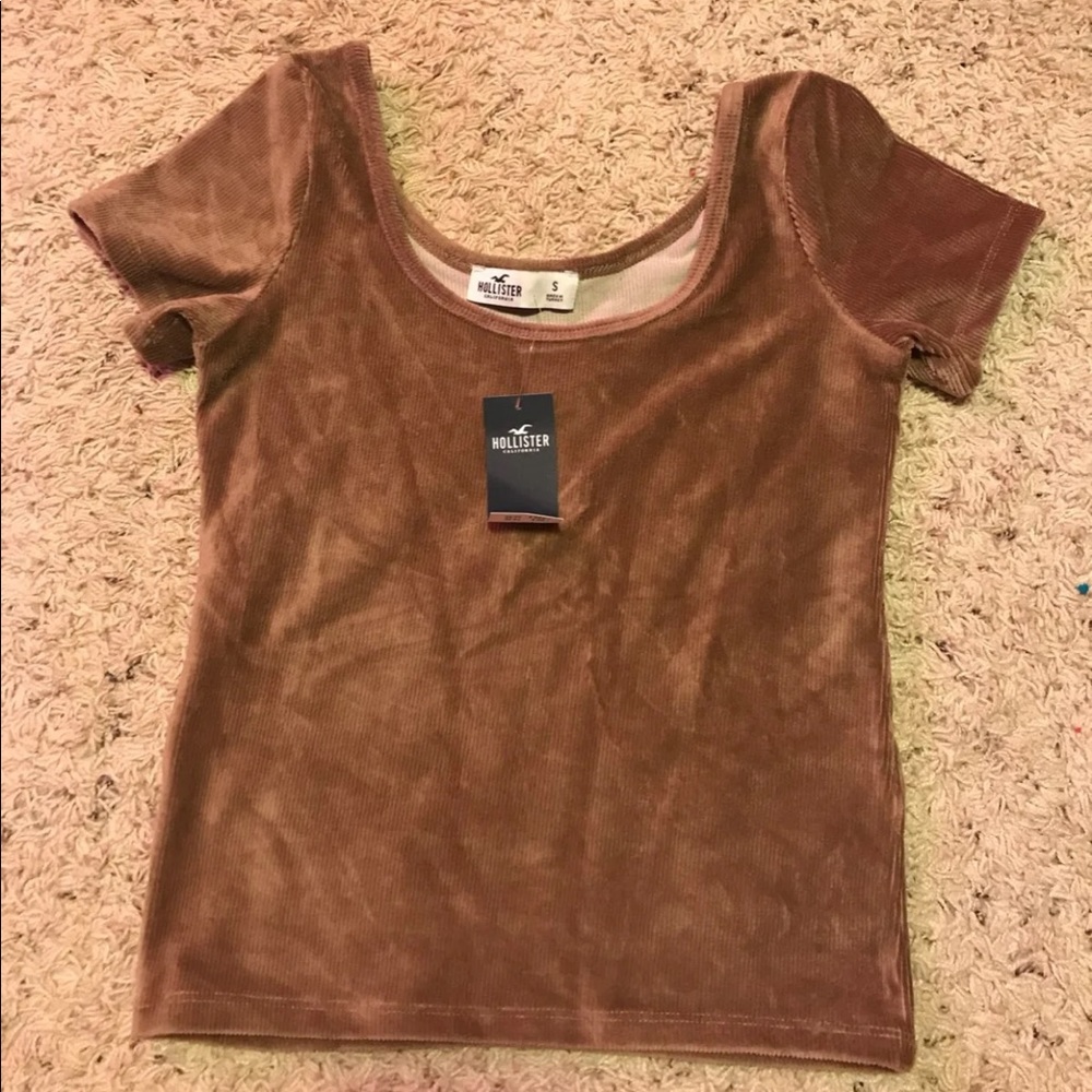 Brown Corduroy Tee